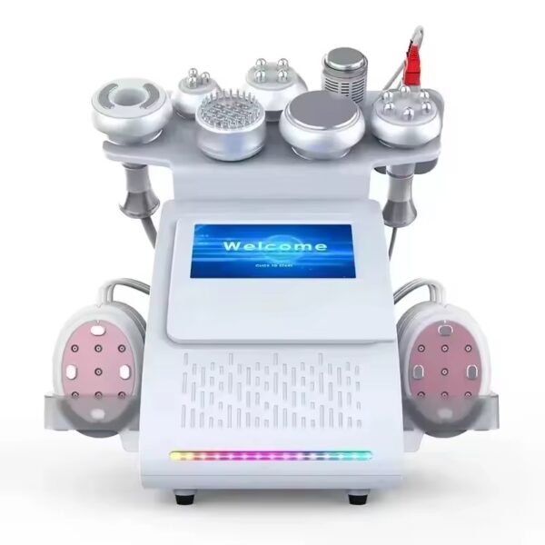 9-in-1 Professional Body Contouring Machine - 80K Cavitation + RF + EMS + Vacuum for Fat Burning & Skin Tightening