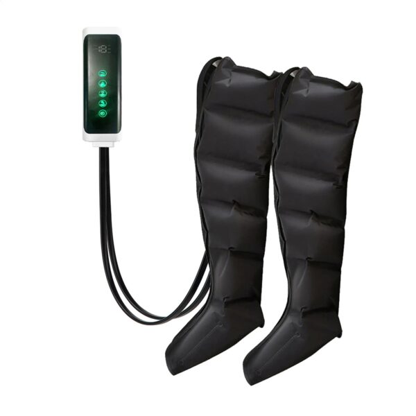 Air Compression Leg Massager Boots - 6-Chamber Pneumatic Therapy for Circulation, Varicose Veins & Muscle Recovery | Free US Shipping