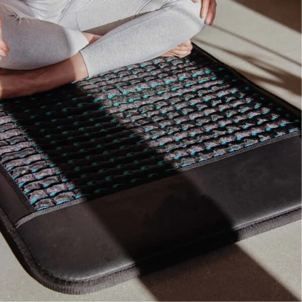 Amethyst Heating Mat - Far Infrared Therapy Pad with Negative Ions for Back Pain Relief & Energy Recovery (100x50cm) | Free US Shipping