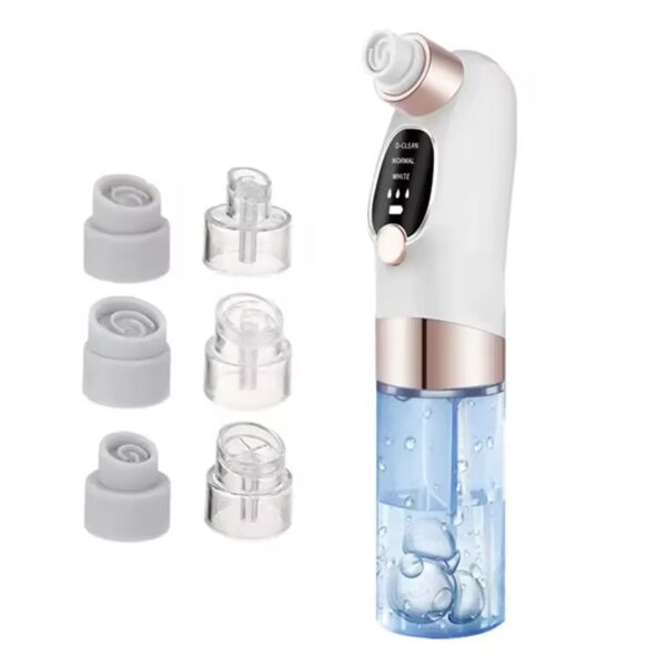 Electric Blackhead Remover Pore Vacuum - USB Rechargeable Water Cycle Facial Cleaner for Acne & Blackhead Removal