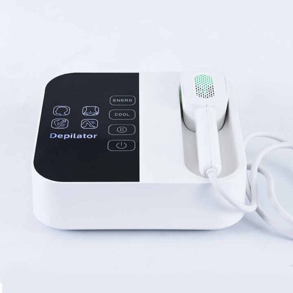 Professional IPL Hair Removal Device - Salon-Grade Permanent Hair Reduction with Ice Cooling Tech