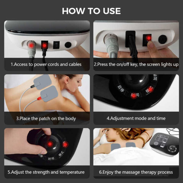 Advanced PEMF Therapy Electromagnetic Massage Equipment