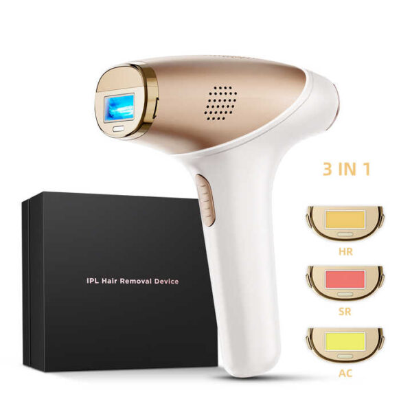 Portable IPL Laser Hair Removal Device with Ice Cooling