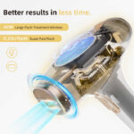 Portable IPL Laser Hair Removal Device with Ice Cooling