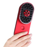 Red Light Vibrating Hair Growth Scalp Massager Brush